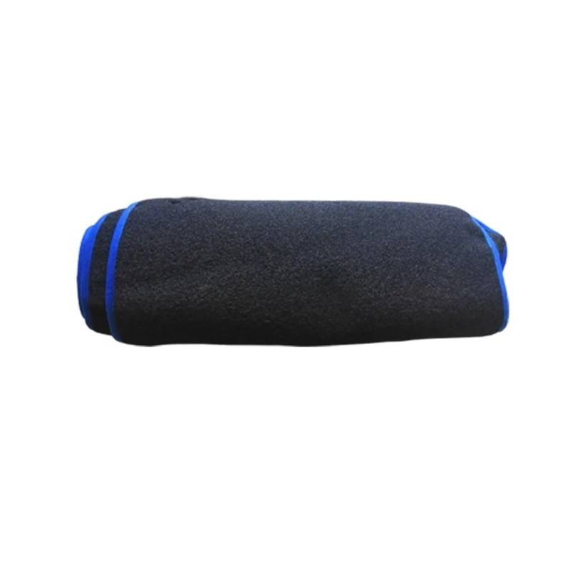 Armaturenbrett-Abdeckmatte Für Fit Für Jazz 2009–2013 Für Shuttle 2011–2014 LHD RHD Innere Armaturenbrettabdeckung Armaturenbrettmatte Teppich Cape-Kissen Sonnenschutz Dashboard Rutschfeste Mat(LHD Bl von bcumst