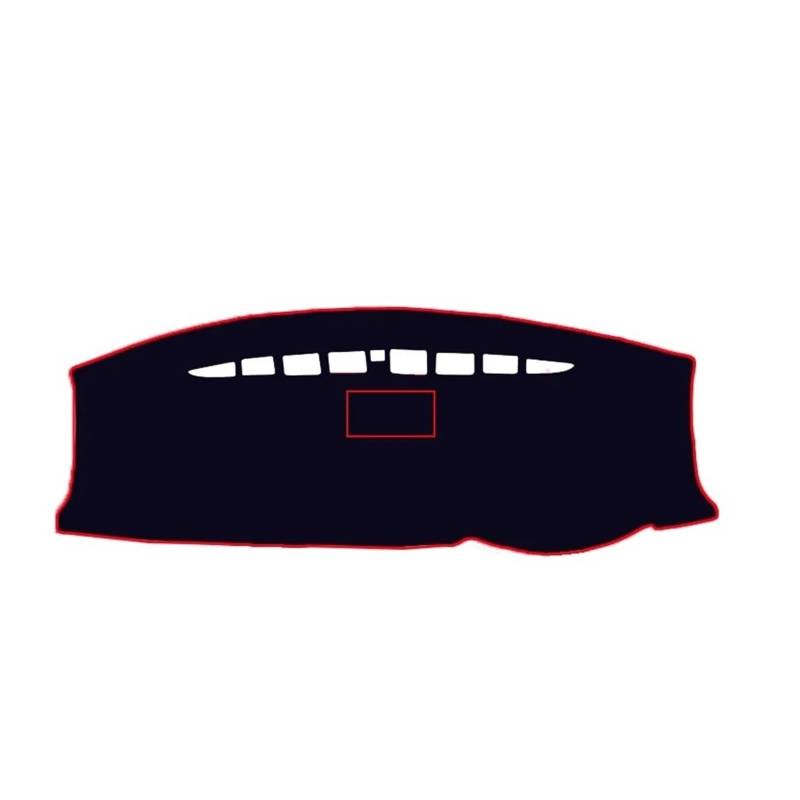 Armaturenbrett-Abdeckmatte Für Ford Für Edge MK1 2007-2011 2012 2013 2014 LHD RHD Auto Armaturenbrettabdeckung Dashmat 2 Lagen Auto Armaturenbrettmatte Teppich Cape Sonnenschutz Dashboard rutschfest von bcumst