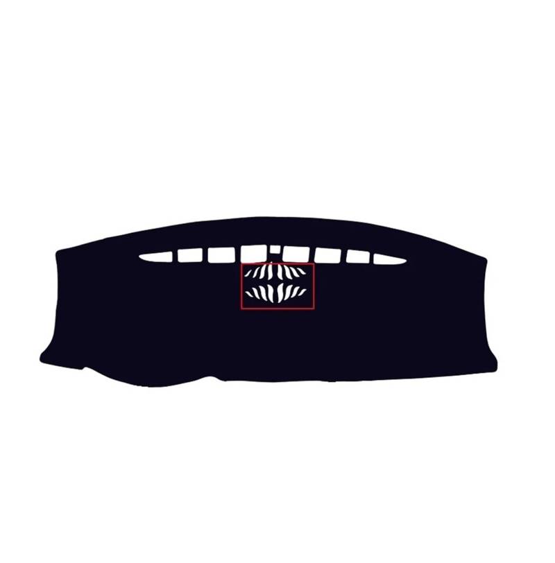 Armaturenbrett-Abdeckmatte Für Ford Für Edge MK1 2007-2011 2012 2013 2014 LHD RHD Auto Armaturenbrettabdeckung Dashmat 2 Lagen Auto Armaturenbrettmatte Teppich Cape Sonnenschutz Dashboard rutschfest von bcumst