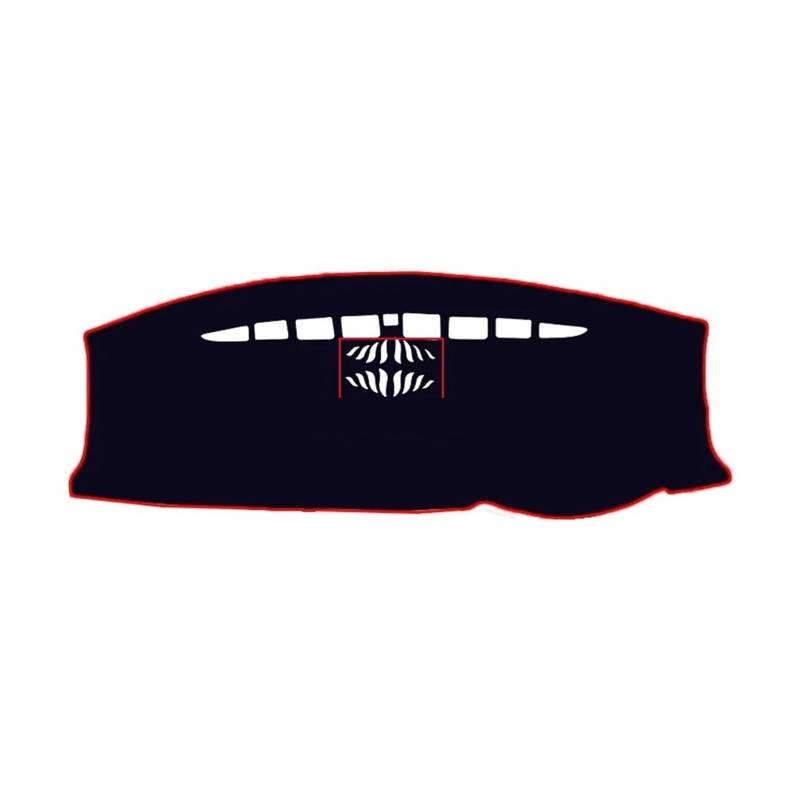 Armaturenbrett-Abdeckmatte Für Ford Für Edge MK1 2007-2011 2012 2013 2014 LHD RHD Auto Armaturenbrettabdeckung Dashmat 2 Lagen Auto Armaturenbrettmatte Teppich Cape Sonnenschutz Dashboard rutschfest von bcumst
