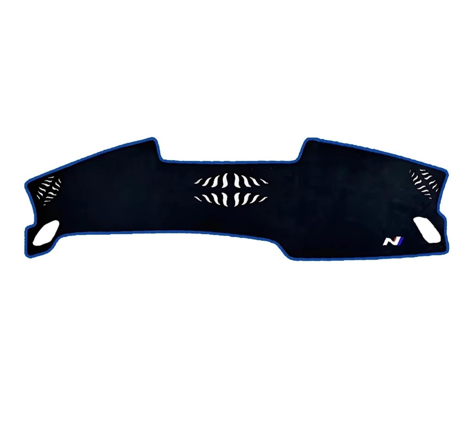Armaturenbrett-Abdeckmatte Für Hyundai Für Sonata 2024 2025 Für N-line (Ohne HUD) Dashmat Dash Matte Dashboard Abdeckung Pad Sonnenschutz Dashboard Abdeckung Teppich Dashboard Rutschfeste Mat(LHD Blue von bcumst