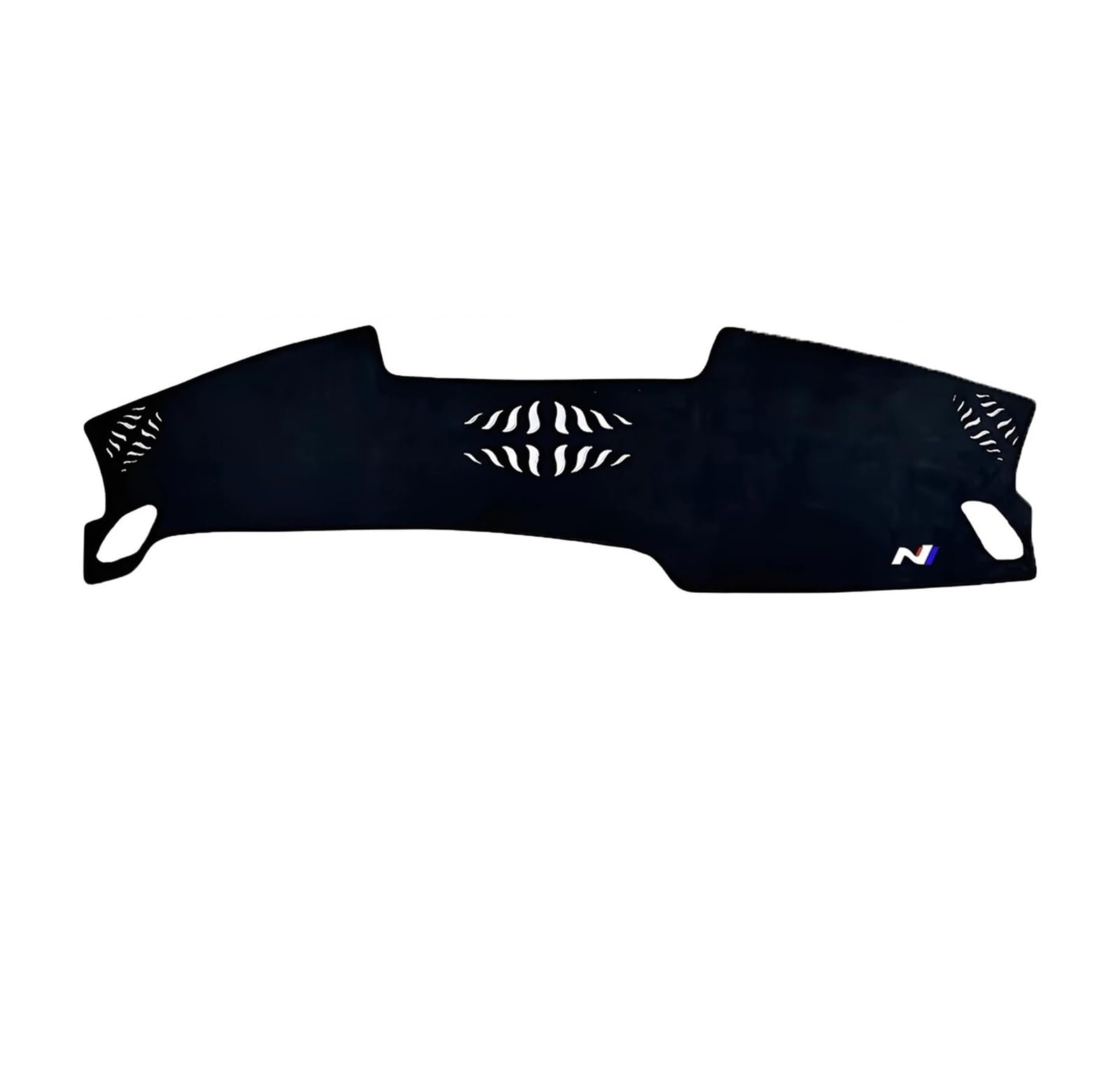 Armaturenbrett-Abdeckmatte Für Hyundai Für Sonata 2024 2025 Für N-line (Ohne HUD) Dashmat Dash Matte Dashboard Abdeckung Pad Sonnenschutz Dashboard Abdeckung Teppich Dashboard Rutschfeste Mat(LHD Blac von bcumst