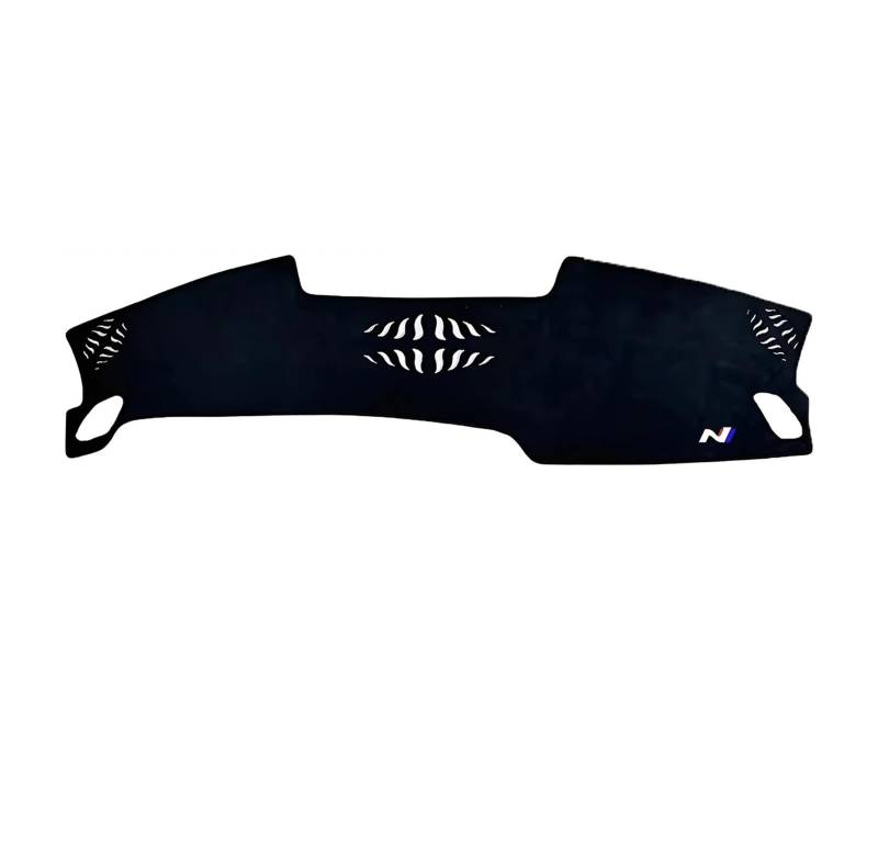 Armaturenbrett-Abdeckmatte Für Hyundai Für Sonata 2024 2025 Für N-line (Ohne HUD) Dashmat Dash Matte Dashboard Abdeckung Pad Sonnenschutz Dashboard Abdeckung Teppich Dashboard Rutschfeste Mat(LHD Blac von bcumst