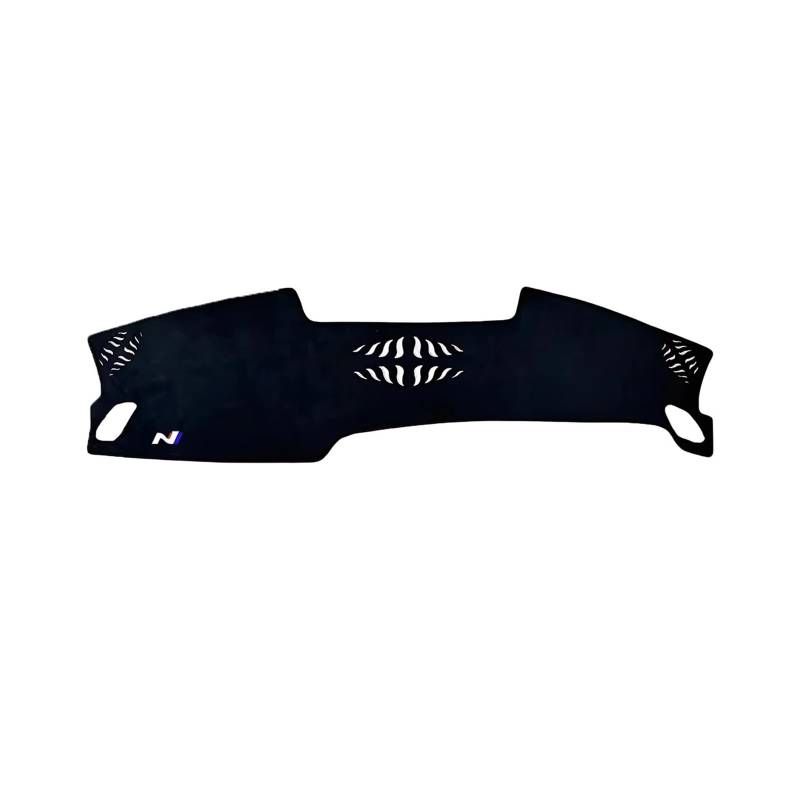 Armaturenbrett-Abdeckmatte Für Hyundai Für Sonata 2024 2025 Für N-line (Ohne HUD) Dashmat Dash Matte Dashboard Abdeckung Pad Sonnenschutz Dashboard Abdeckung Teppich Dashboard Rutschfeste Mat(RHD Blac von bcumst