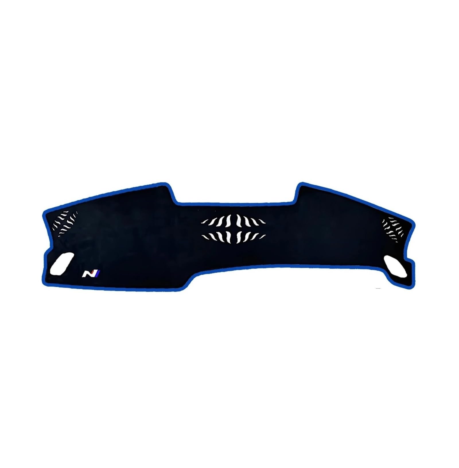 Armaturenbrett-Abdeckmatte Für Hyundai Für Sonata 2024 2025 Für N-line (Ohne HUD) Dashmat Dash Matte Dashboard Abdeckung Pad Sonnenschutz Dashboard Abdeckung Teppich Dashboard Rutschfeste Mat(RHD Blue von bcumst