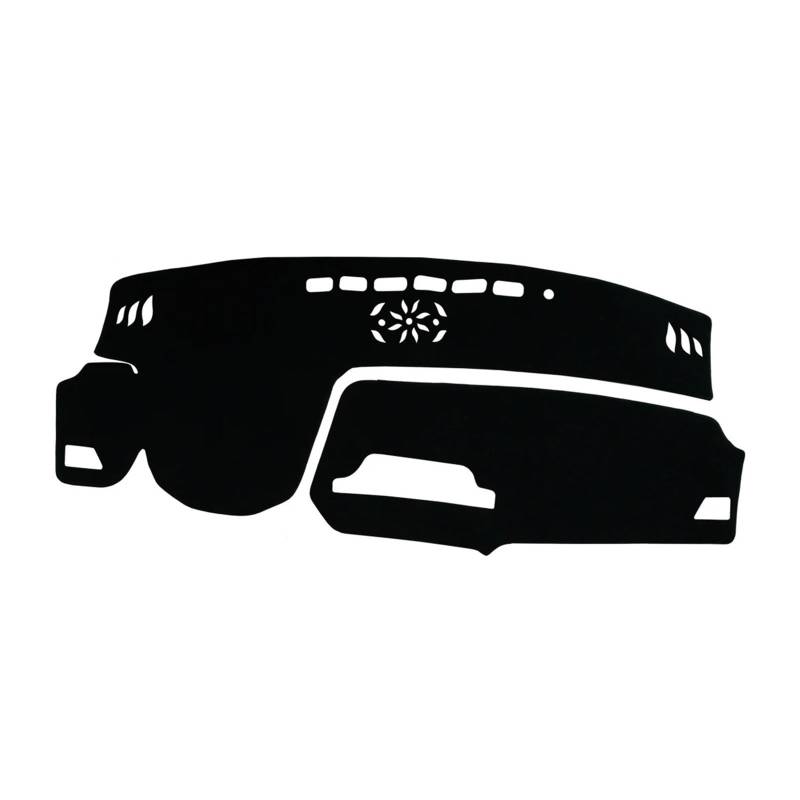 Armaturenbrett-Abdeckmatte Für Lexus Für RX350 Für RX450H 2016 2017 2018 2019 2020 2021 2022 LHD Polyester 2Pcs Schwarz Dashboard-Dash Mat Sonnenschutz Pad Dashboard rutschfeste Mat von bcumst