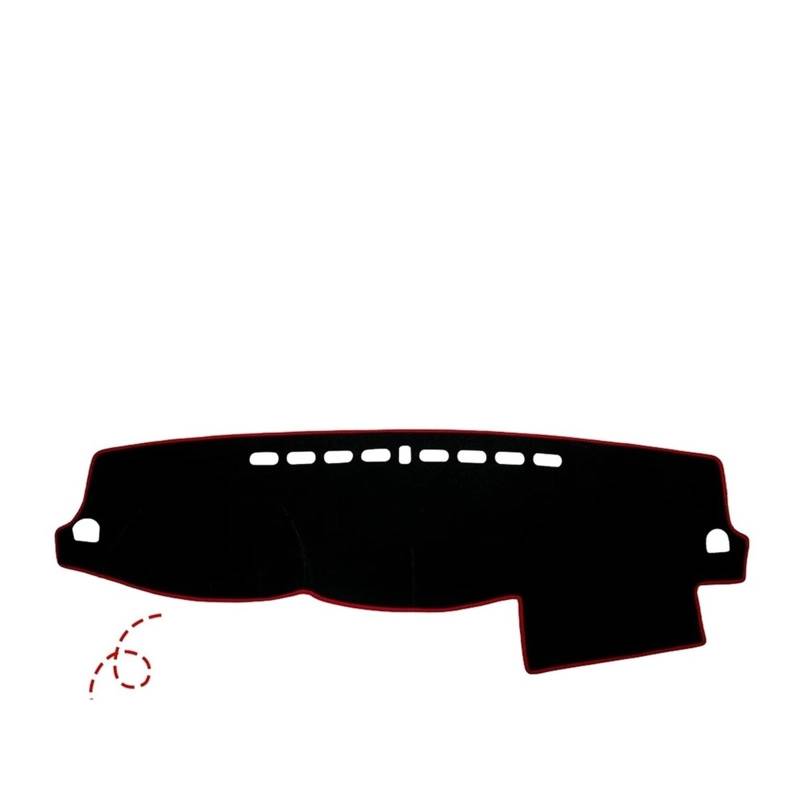 Armaturenbrett-Abdeckmatte Für Mitsubishi Für Pajero Für Montero 2007-2012 2013 2014 2015 2016 2017 Armaturenbrettmatte Anti-UV-Teppiche Autozubehör Auto-Armaturenbrettabdeckung Dashboard rutschfeste von bcumst