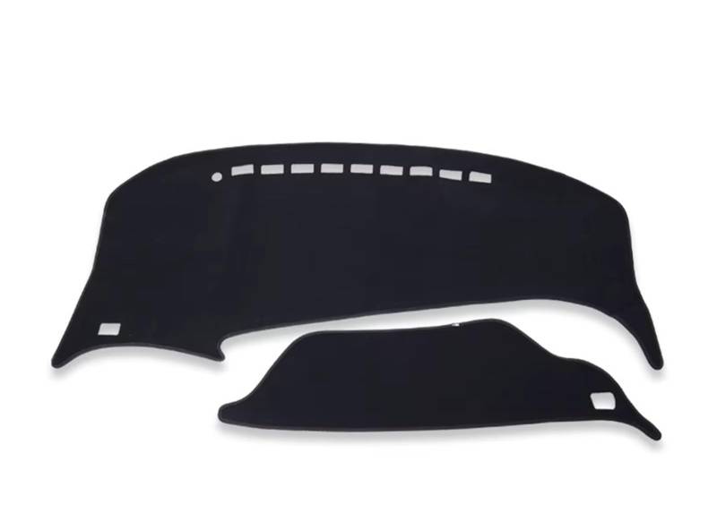 Armaturenbrett-Abdeckmatte Für Toyota Für Previa 50 2006-2019 XR50 Auto Dashboard Matte Estima Tarago Sonnenschutz Schutz Teppich Dash Mat Dashmat Zubehör Dashboard rutschfeste Mat(LHD Black) von bcumst