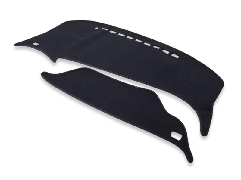 Armaturenbrett-Abdeckmatte Für Toyota Für Previa 50 2006-2019 XR50 Auto Dashboard Matte Estima Tarago Sonnenschutz Schutz Teppich Dash Mat Dashmat Zubehör Dashboard rutschfeste Mat(RHD Black) von bcumst