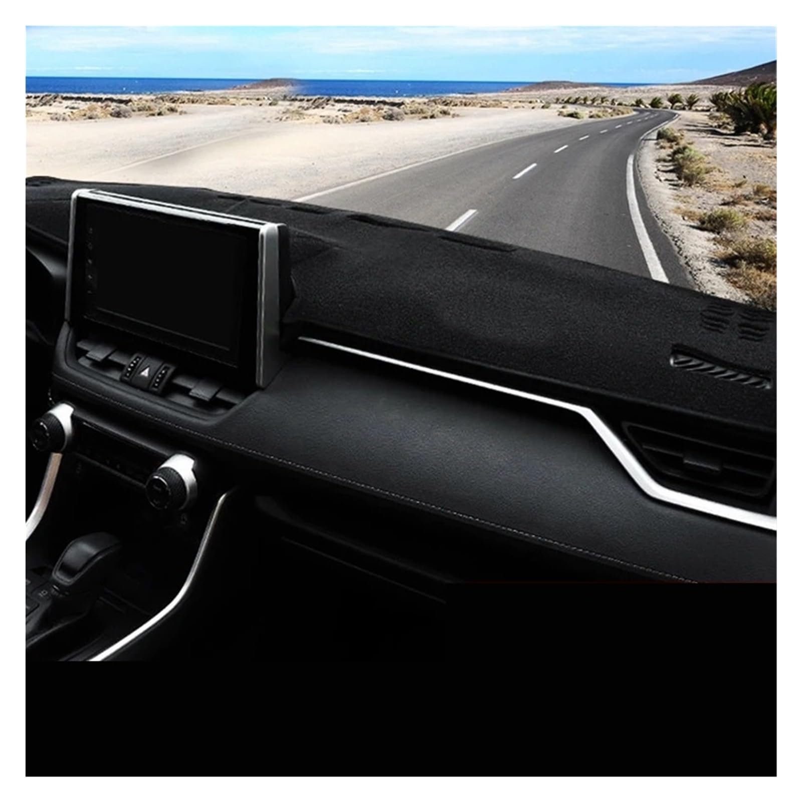 Armaturenbrett-Abdeckmatte Für Toyota Für RAV4 Für XA50 2019-2024 Auto Dashboard Abdeckung Pad Instrument Plattform Schreibtisch Abdeckung Matte Teppiche Zubehör Dashboard rutschfeste Mat(LHD polyest Armaturenbrett-Abdeckmatte Für Toyota Für RAV4 Für XA50 2019-2024 Auto Dashboard Abdeckung Pad Instrument Plattform Schreibtisch Abdeckung Matte Teppiche Zubehör Dashboard rutschfeste Mat(LHD polyest von bcumst