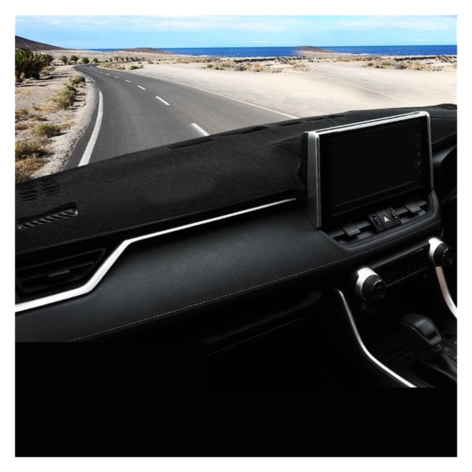 Armaturenbrett-Abdeckmatte Für Toyota Für RAV4 Für XA50 2019-2024 Auto Dashboard Abdeckung Pad Instrument Plattform Schreibtisch Abdeckung Matte Teppiche Zubehör Dashboard rutschfeste Mat(RHD polyest Armaturenbrett-Abdeckmatte Für Toyota Für RAV4 Für XA50 2019-2024 Auto Dashboard Abdeckung Pad Instrument Plattform Schreibtisch Abdeckung Matte Teppiche Zubehör Dashboard rutschfeste Mat(RHD polyest von bcumst