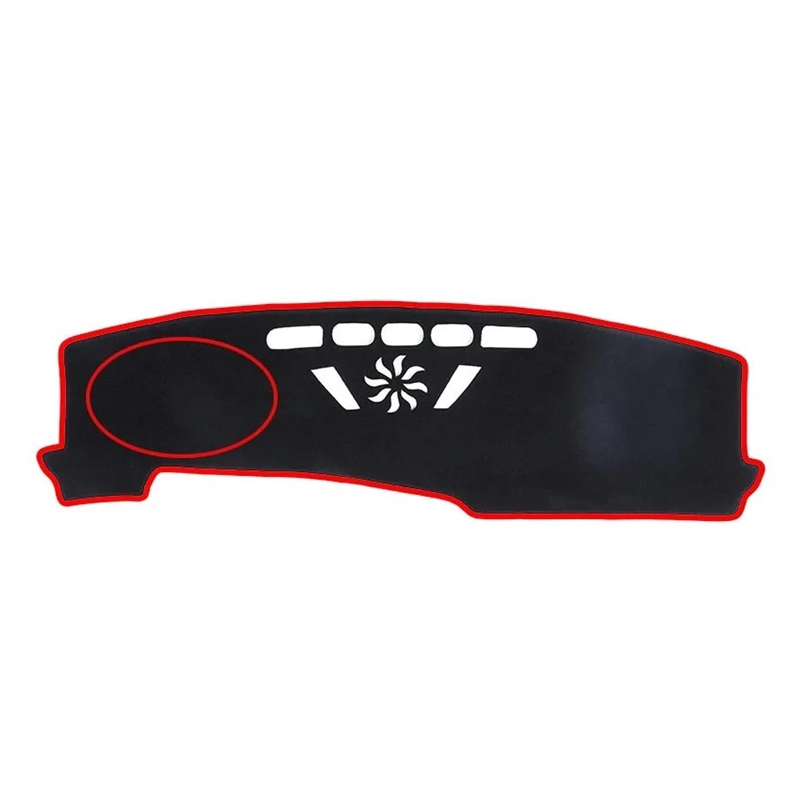 Armaturenbrett-Abdeckmatte Für X1 III (U11/U12) 2022 2023 2024 2025 Auto-Armaturenbrett-Abdeckung Armaturenbrettmatte Teppich Dashmat Pad Sonnenschirm Kissen Zubehör Dashboard Rutschfeste Mat(LHD-Red- von bcumst