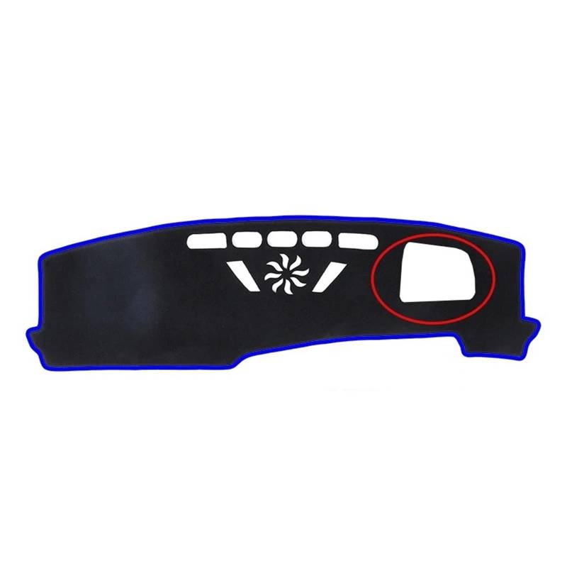 Armaturenbrett-Abdeckmatte Für X1 III (U11/U12) 2022 2023 2024 2025 Auto-Armaturenbrett-Abdeckung Armaturenbrettmatte Teppich Dashmat Pad Sonnenschirm Kissen Zubehör Dashboard Rutschfeste Mat(RHD-Blue von bcumst