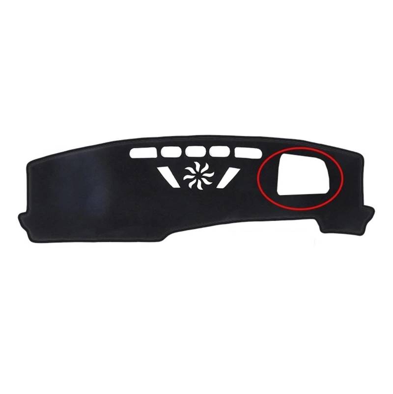 Armaturenbrett-Abdeckmatte Für X1 III (U11/U12) 2022 2023 2024 2025 Auto-Armaturenbrett-Abdeckung Armaturenbrettmatte Teppich Dashmat Pad Sonnenschirm Kissen Zubehör Dashboard Rutschfeste Mat(RHD-Blac von bcumst