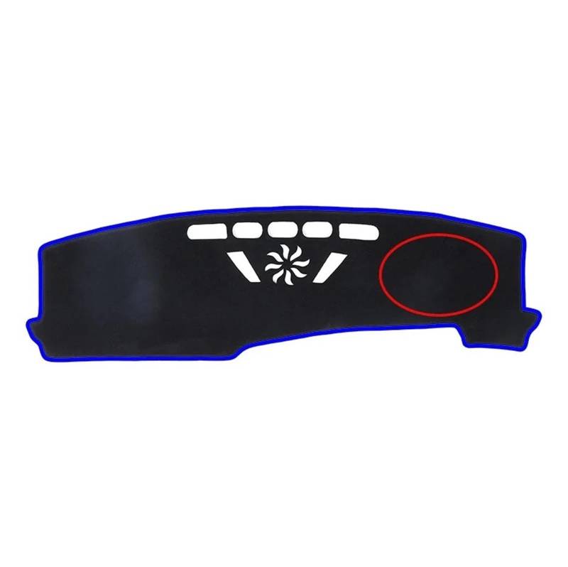 Armaturenbrett-Abdeckmatte Für X1 III (U11/U12) 2022 2023 2024 2025 Auto-Armaturenbrett-Abdeckung Armaturenbrettmatte Teppich Dashmat Pad Sonnenschirm Kissen Zubehör Dashboard Rutschfeste Mat(RHD-Blue von bcumst