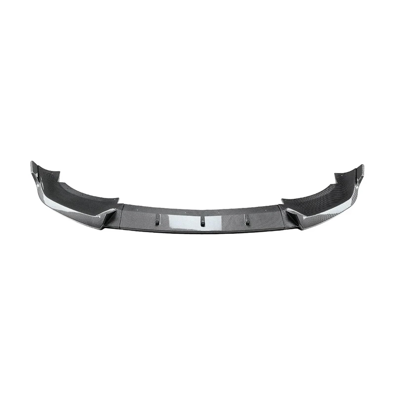 Auto Frontlippe Für X6 Für G06 Für M-Sport 2019 2020 2021 2022 2023 Auto Front Lip Spoiler Frontstoßstange Lippe(Carbon Fiber Look) von bcumst