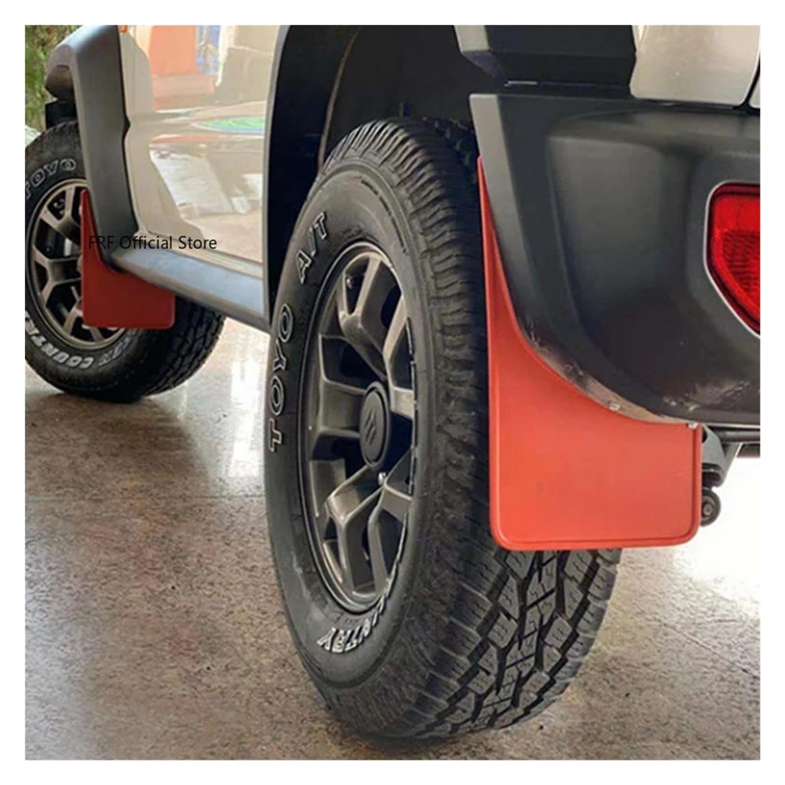 Auto Schmutzfänger Für Suzuki Für Jimny Für Sierra 2019~2022 Für JB64W JB74W Schmutzfänger-Kotflügel Spritzschutz Schmutzfänger Vorne Hinten Radkotflügel Autozubehör Auto Fender(Red) von bcumst