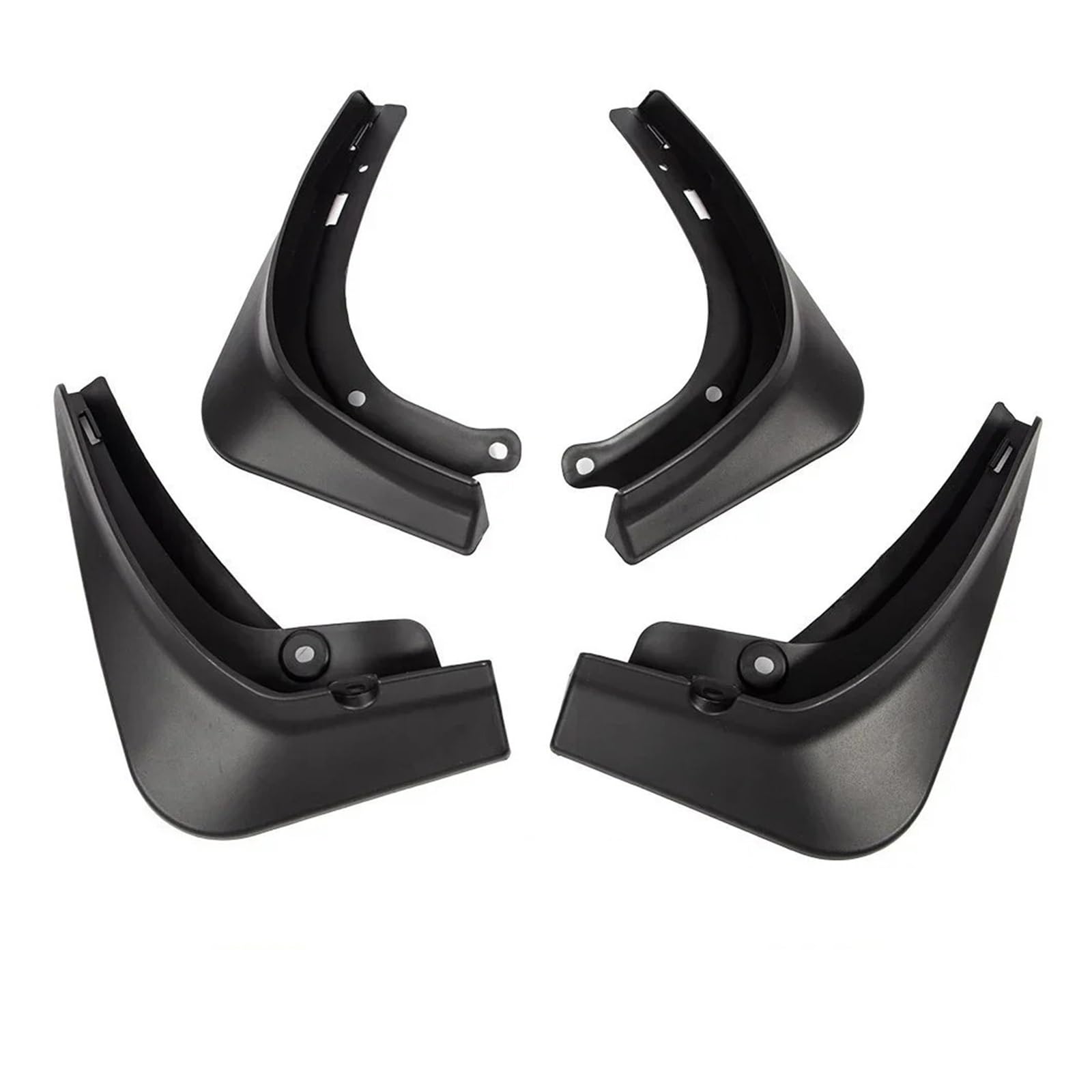 Auto Schmutzfänger Für Tesla Für Modell 3 Für Y 2017-2023 Schmutzfänger Kotflügel Kunststoff-Spritzschutz Kotflügel 4 Teile/Satz Schwarz Weiß Kohlefaser Farbe Auto Fender(Y Matte Black) von bcumst