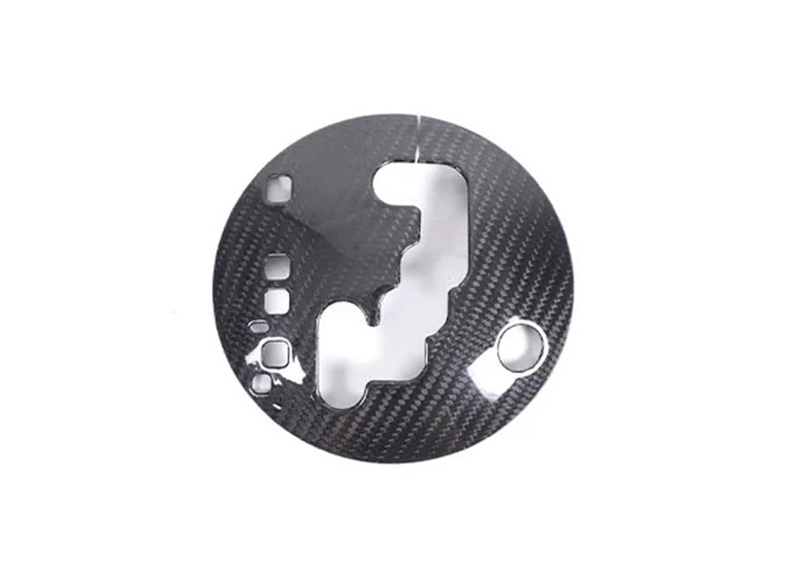 Mittelkonsole Dekor Panel Für FIAT 500 2010-2024 Real Carbon Fiber Car Center Console Schalttafel Lenkrad Dekorativer Rahmenaufkleber Schalttafel Rahmen Trim(2) von bcumst