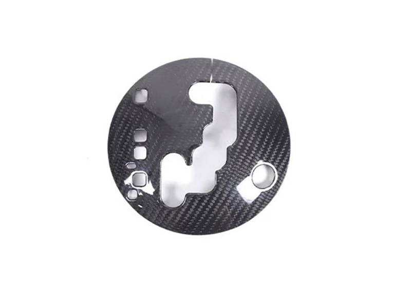 Mittelkonsole Dekor Panel Für FIAT 500 2010-2024 Real Carbon Fiber Car Center Console Schalttafel Lenkrad Dekorativer Rahmenaufkleber Schalttafel Rahmen Trim(2) von bcumst