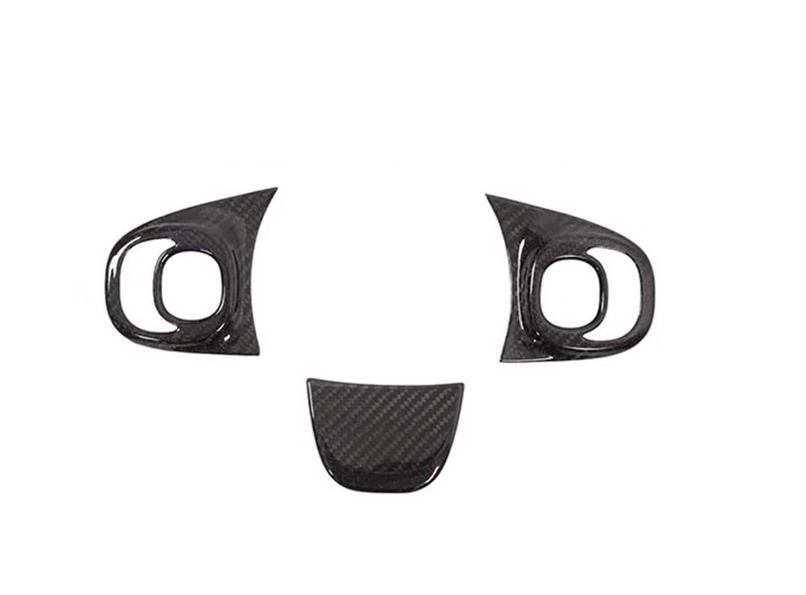 Mittelkonsole Dekor Panel Für FIAT 500 2010-2024 Real Carbon Fiber Car Center Console Schalttafel Lenkrad Dekorativer Rahmenaufkleber Schalttafel Rahmen Trim(8) von bcumst