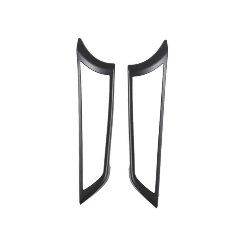 Mittelkonsole Dekor Panel Für Jaguar F-Type 2013-2024 ABS Kohlefaser/Mattschwarz Auto Innentürgriff Dekorativer Rahmenaufkleber Innenzubehör Schalttafel Rahmen Trim(Matte Black) von bcumst