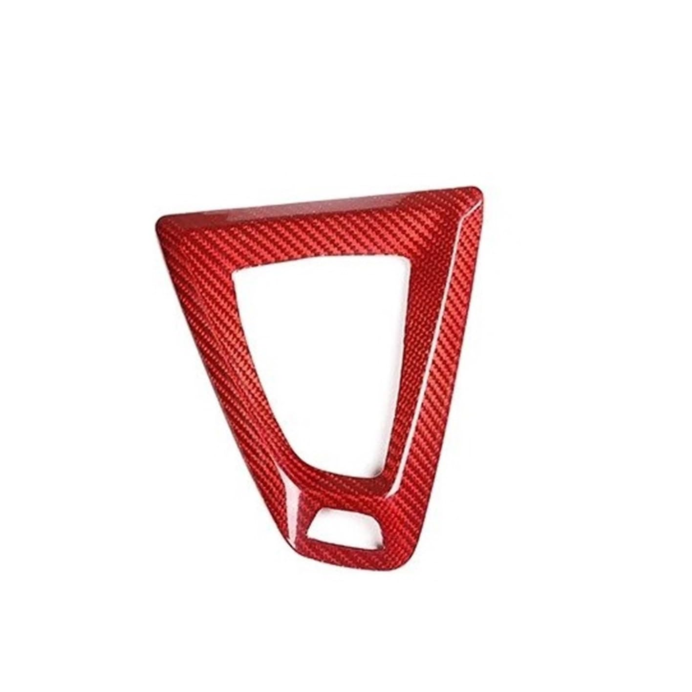 Mittelkonsole Dekor Panel Für M3 Für M4 2014-2018 Echtkohlefaser Auto Mittelkonsolen Schaltknauf Panel Abdeckung Auto Innenausstattung Schalttafel Rahmen Trim(Red-LHD) von bcumst