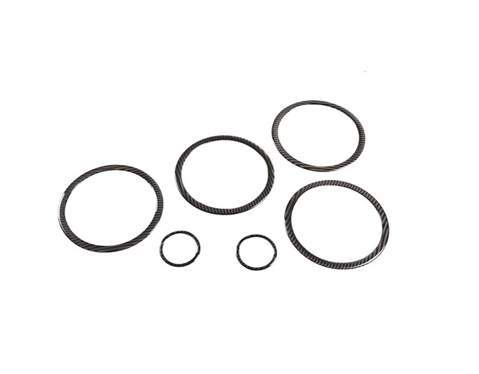 Mittelkonsole Dekor Panel Für Toyota Für RAV4 2006-2012 Autoinnenausstattung Zentralverriegelung Türdekoration Aufkleber Weiche Kohlefaser Auto Styling Zubehör Schalttafel Rahmen Trim(11) von bcumst