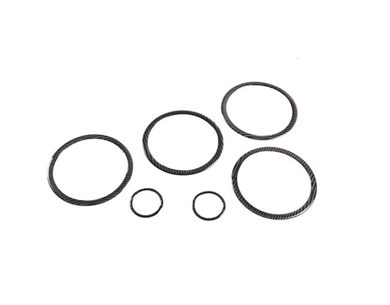 Mittelkonsole Dekor Panel Für Toyota Für RAV4 2006-2012 Autoinnenausstattung Zentralverriegelung Türdekoration Aufkleber Weiche Kohlefaser Auto Styling Zubehör Schalttafel Rahmen Trim(11) von bcumst