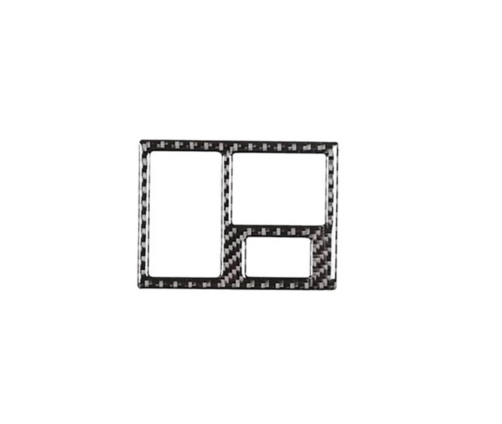 Mittelkonsole Dekor Panel Für Toyota Für RAV4 2006-2012 Autoinnenausstattung Zentralverriegelung Türdekoration Aufkleber Weiche Kohlefaser Auto Styling Zubehör Schalttafel Rahmen Trim(19) von bcumst