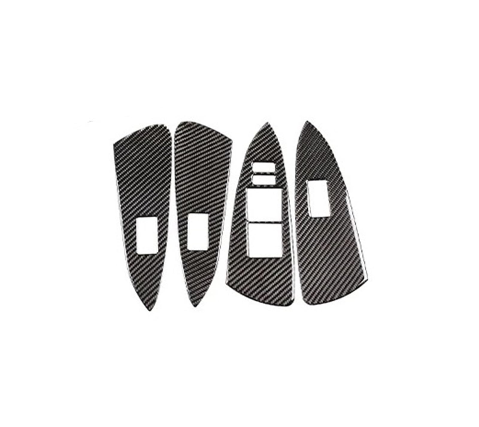 Mittelkonsole Dekor Panel Für Toyota Für RAV4 2006-2012 Autoinnenausstattung Zentralverriegelung Türdekoration Aufkleber Weiche Kohlefaser Auto Styling Zubehör Schalttafel Rahmen Trim(22) von bcumst