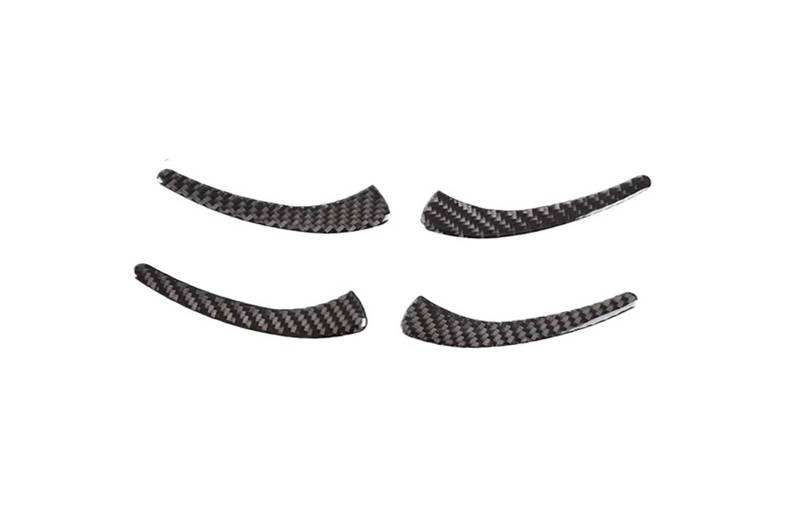 Mittelkonsole Dekor Panel Für Toyota Für RAV4 2006-2012 Autoinnenausstattung Zentralverriegelung Türdekoration Aufkleber Weiche Kohlefaser Auto Styling Zubehör Schalttafel Rahmen Trim(4) von bcumst