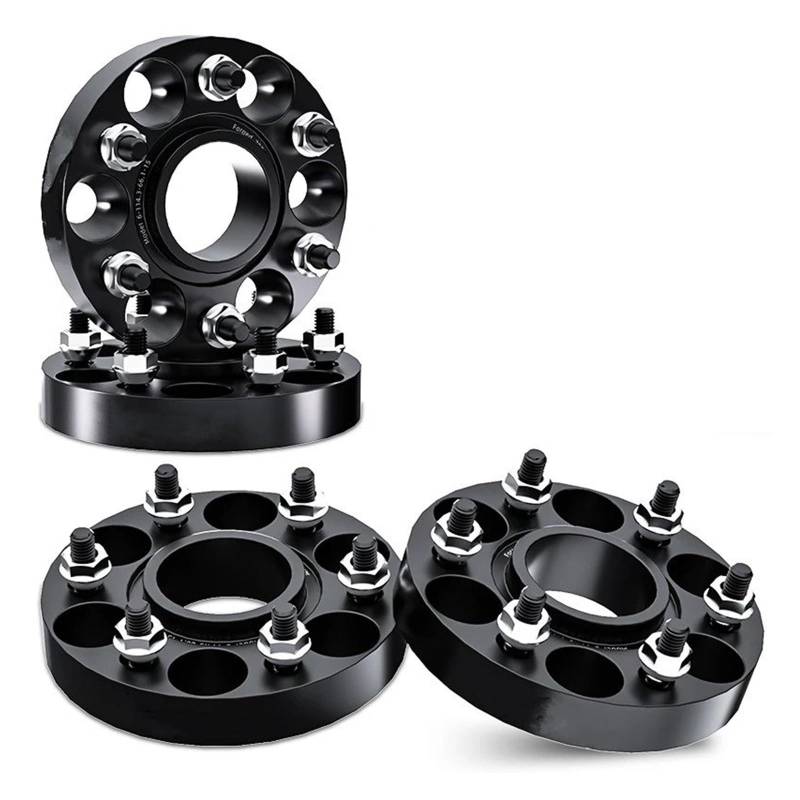 Spurverbreiterungen Für Hummer H3 Für Hummer H3T 2/4 PCS 6x139.7 100 M12X1.5 Flanschplatte T6-7075 Spurverbreiterungen Aluminiumlegierung Hub Verbreiterter Adapter Flansch-Radnaben-Distanzstück(4pcs von bcumst