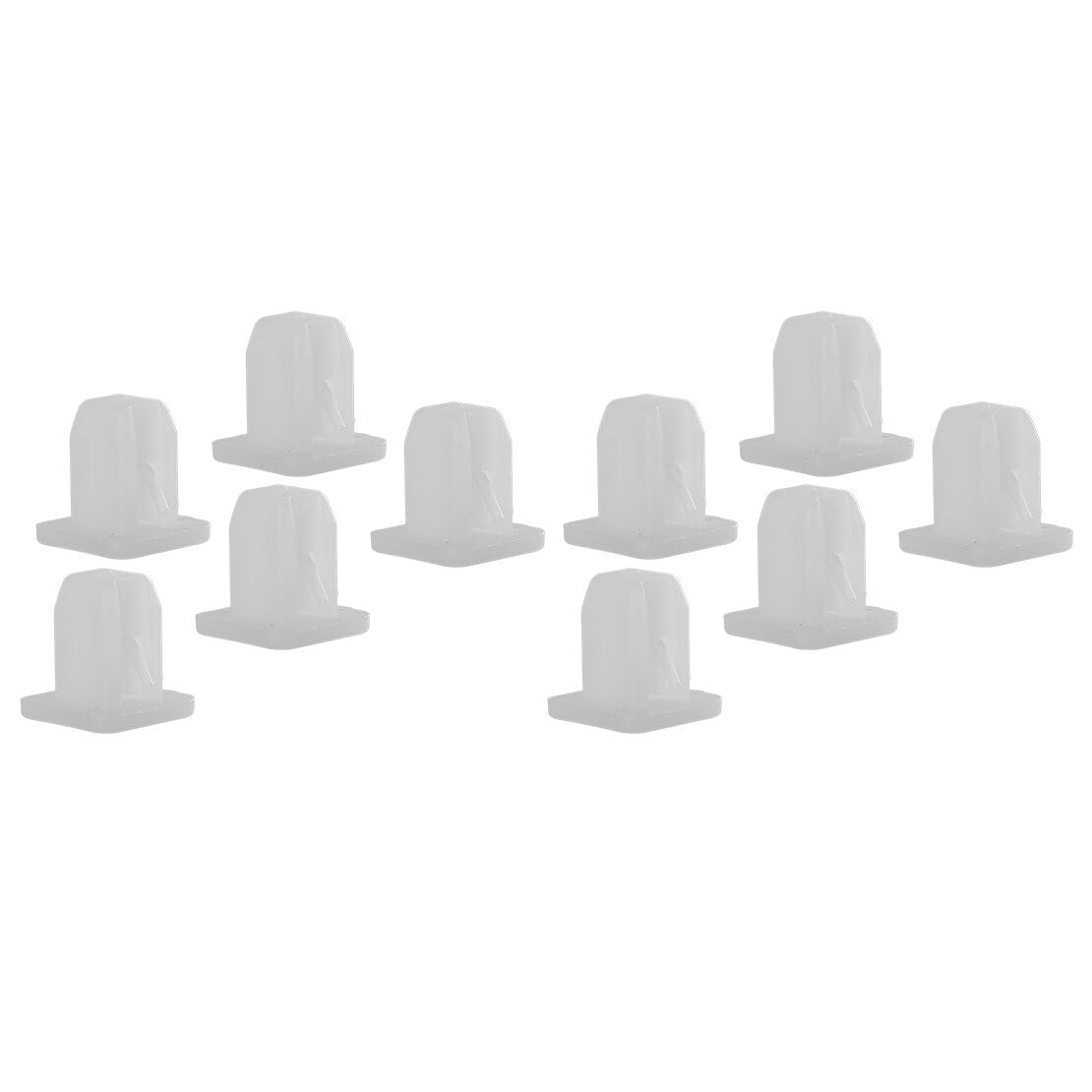 beler 100pcs Weiß Auto Stoßstange Kotflügel Push Clip Halter Tülle Fit 8,7 mm Vierkantloch beler 100pcs Weiß Auto Stoßstange Kotflügel Push Clip Halter Tülle Fit 8,7 mm Vierkantloch von beler