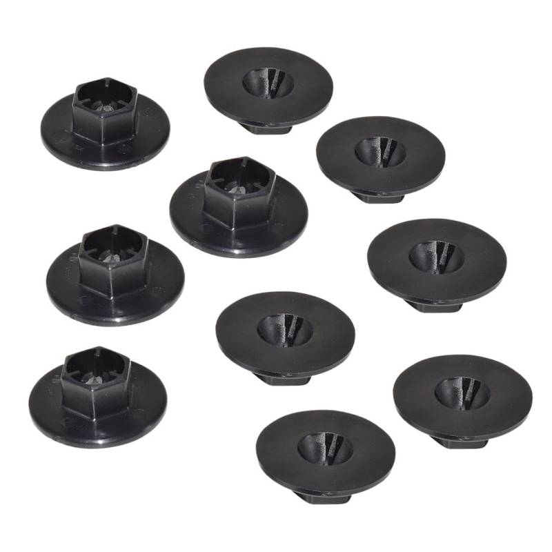 beler 10Stk. Radhausverkleidung Kotflügelschutzblech Mutter Tülle 84145-26000 Fit für Kia Optima Forte Hyundai Sonata Tucson von beler