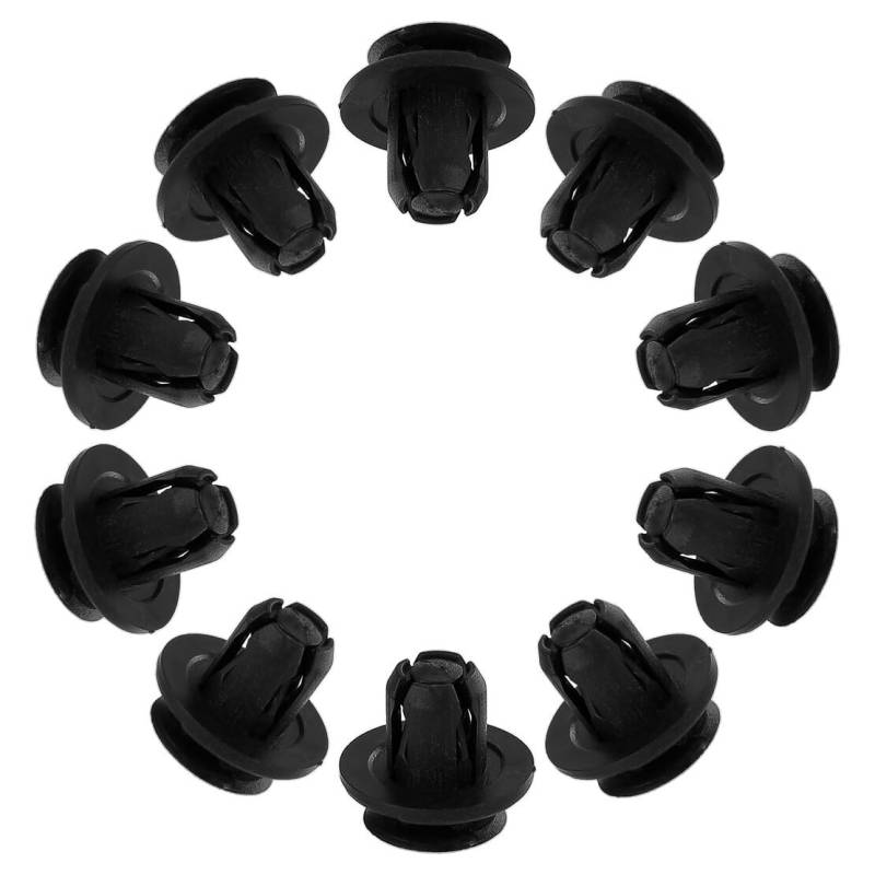 beler 10pcs Stoßstange Kühlergrill & Motor unter dem Tablett Trim Panel Clip 91503-S7A-003 Fit für Honda Civic CR-V Jazz von beler