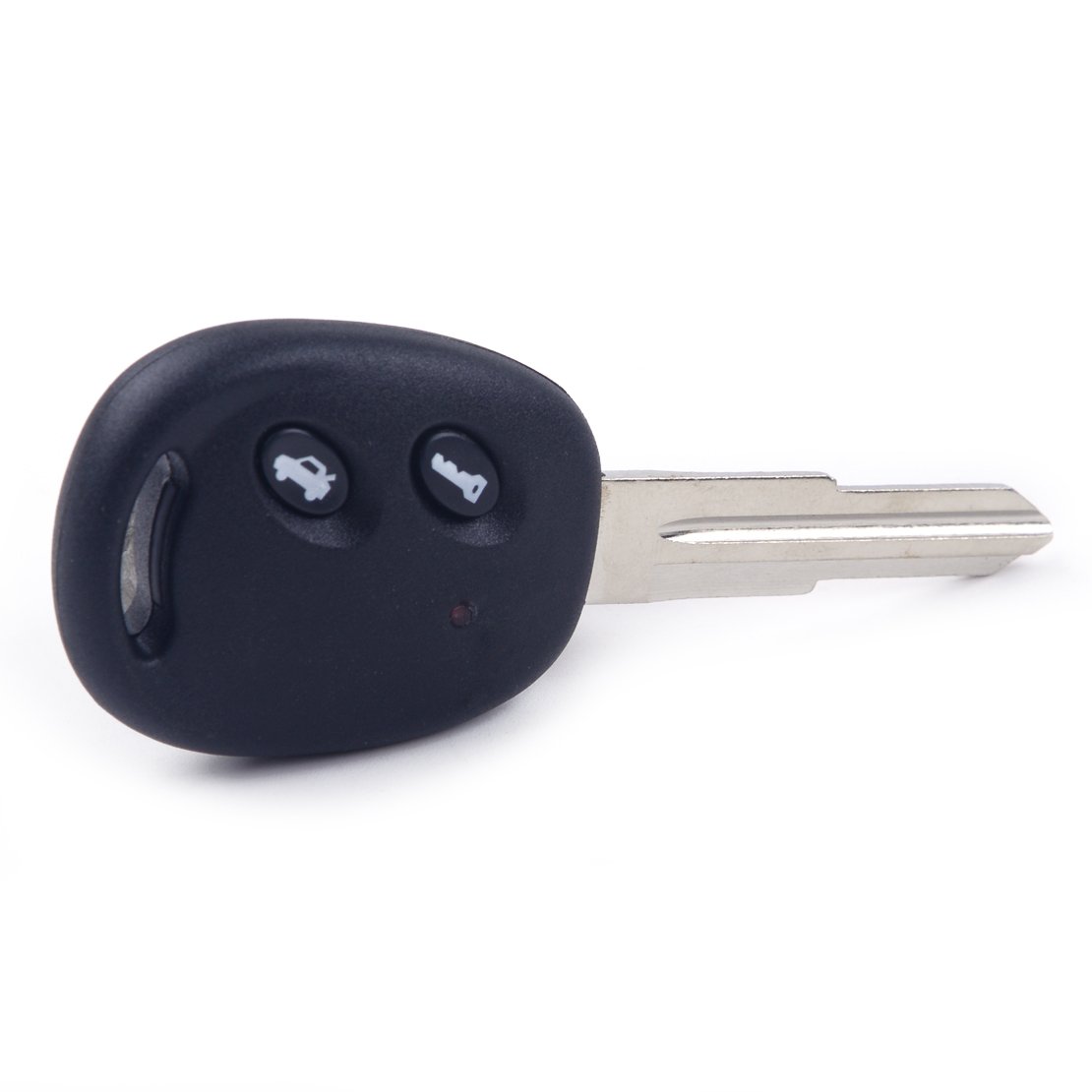 beler 2 Buttons Uncut Blade Blank Remote Schlüsselanhänger Case Shell von beler