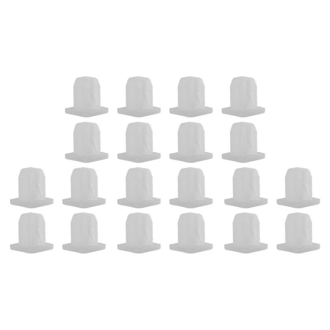 beler 200pcs Weiß Auto Stoßstange Kotflügel Push Clip Halter Tülle Fit 8,7 mm Vierkantloch beler 200pcs Weiß Auto Stoßstange Kotflügel Push Clip Halter Tülle Fit 8,7 mm Vierkantloch von beler