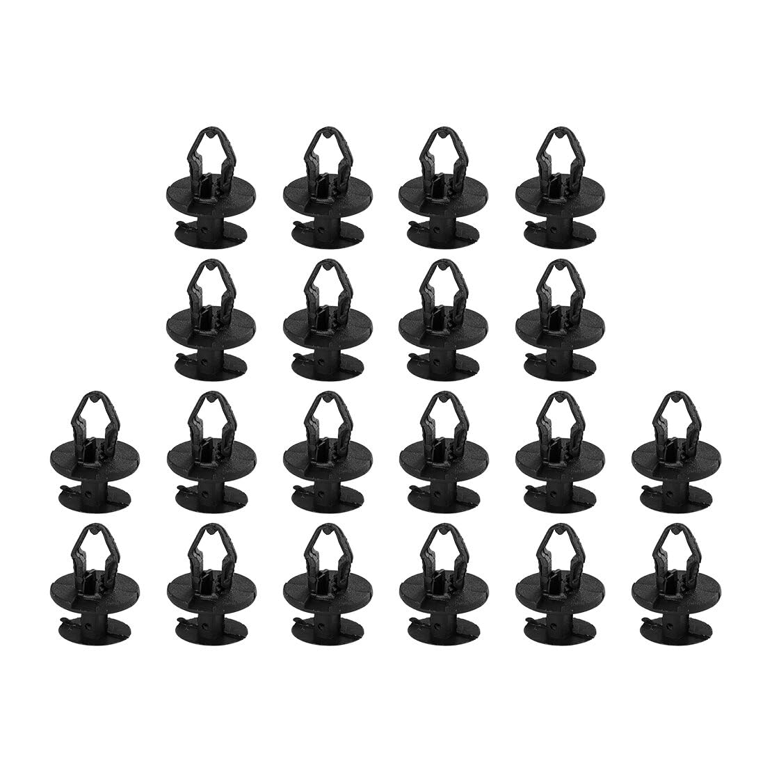beler 20pcs Fender Schürze Liner Splash Shield Push-Type Clip Retainer Niete 11609417 Fit für GM von beler