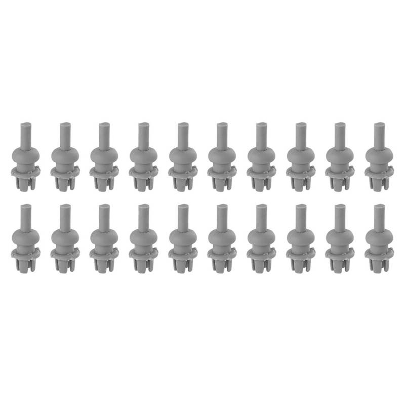 beler 20pcs Kofferraum Hutablage Aufhänger String Clips 7903077159 Fit für Opel Corsa F Citroen von beler
