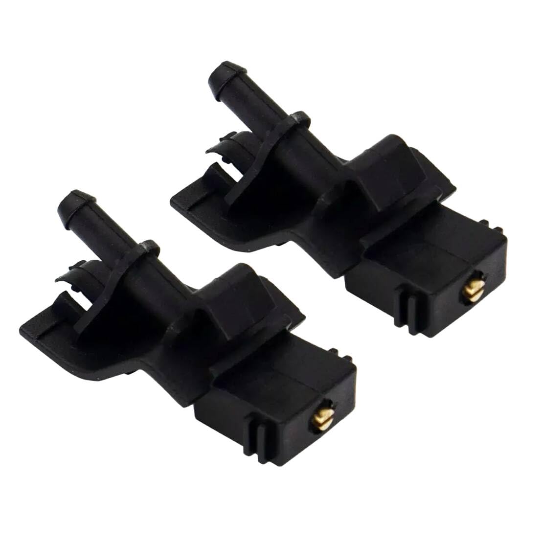 beler 2Pcs Frontscheibe Scheibenwischer Waschdüse Spray Jet Fit für Mitsubishi Outlander 2012-2020 beler 2Pcs Frontscheibe Scheibenwischer Waschdüse Spray Jet Fit für Mitsubishi Outlander 2012-2020 von beler