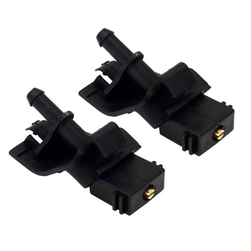 beler 2Pcs Frontscheibe Scheibenwischer Waschdüse Spray Jet Fit für Mitsubishi Outlander 2012-2020 von beler