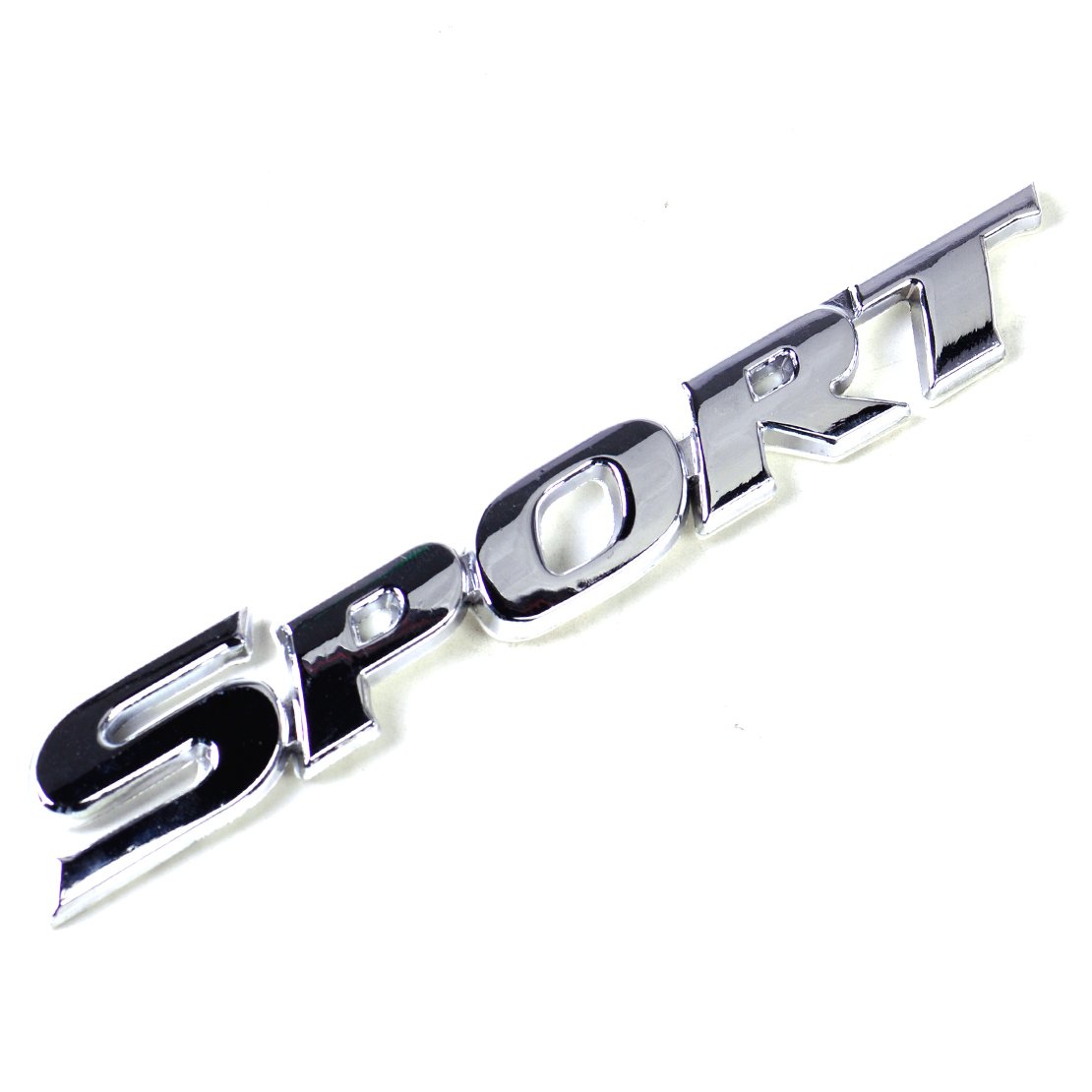 beler Silver 3D Sport Word Letter Logo Emblem Aufkleber Auto Auto Racing Motor Logo Aufkleber von beler