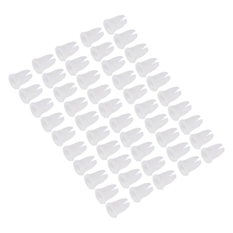 beler 50Pcs Auto Side Body Kotflügel Zierleiste Trim Einsatz Tülle Clip Halter Befestigungselement 0019887681 Fit für Mercedes Benz W202 W210 von beler