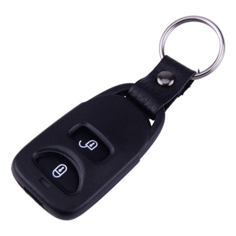 beler Fernbedienung 2-Knopf-Schlüsselgehäuse Ersatz-Schlüsselanhänger mit schlüssellosem Einstieg Koffer von beler