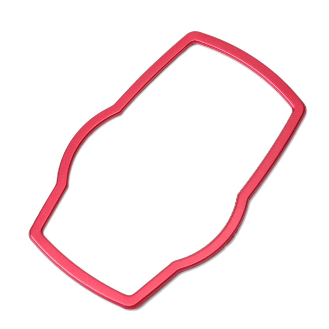 beler Rot Car Innenraum Multimedia Button Abdeckung Dekor Molding Trimm Dekoration von beler