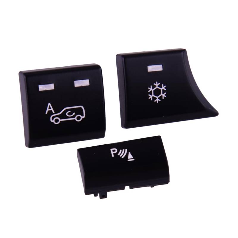 beler Set 5pcs Central Air Conditional Climate Vent Control AC Switch Button Cover 61319180946-1 Fit für BMW X5 E70 X6 E71 E72 von beler