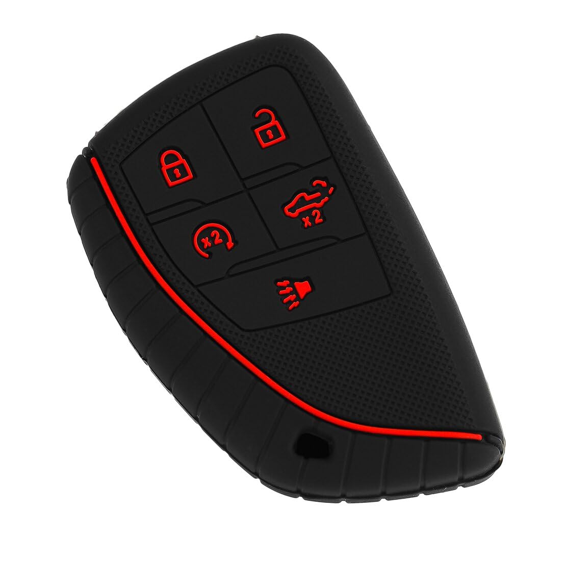 beler Silikon 5 Tasten Fernbedienung Schlüsselanhänger Abdeckung Hülle Fit für Chevrolet Silverado GMC Sierra Buick beler Silikon 5 Tasten Fernbedienung Schlüsselanhänger Abdeckung Hülle Fit für Chevrolet Silverado GMC Sierra Buick von beler
