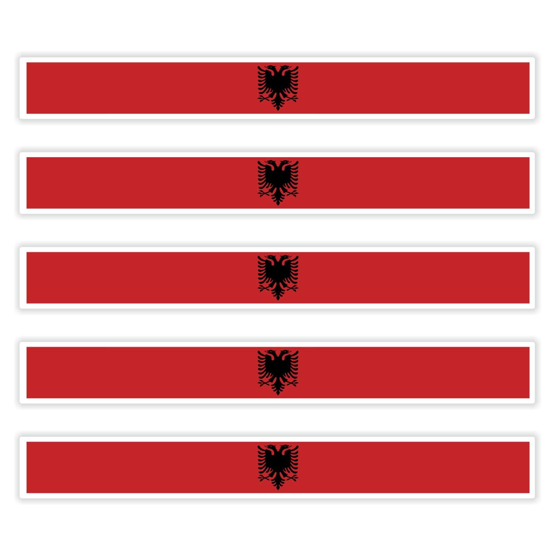 benobler 5 x Aufkleber ALBANIEN f. KFZ Auto Motorrad Boot Flagge Fahne Albania benobler 5 x Aufkleber ALBANIEN f. KFZ Auto Motorrad Boot Flagge Fahne Albania von benobler