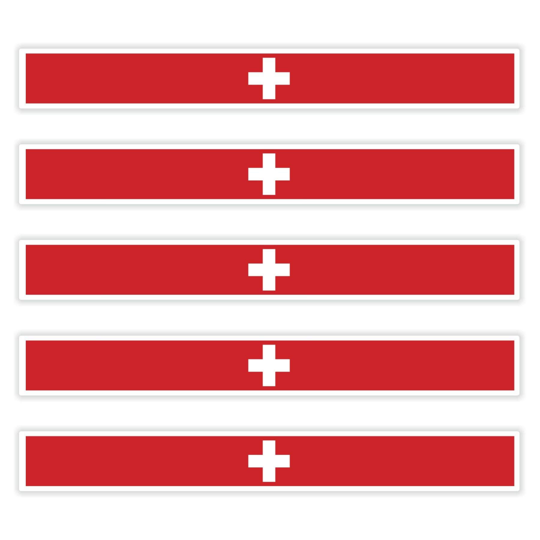 benobler 5 x Aufkleber Schweiz f. KFZ Auto Motorrad Boot Flagge Fahne Suisse benobler 5 x Aufkleber Schweiz f. KFZ Auto Motorrad Boot Flagge Fahne Suisse von benobler